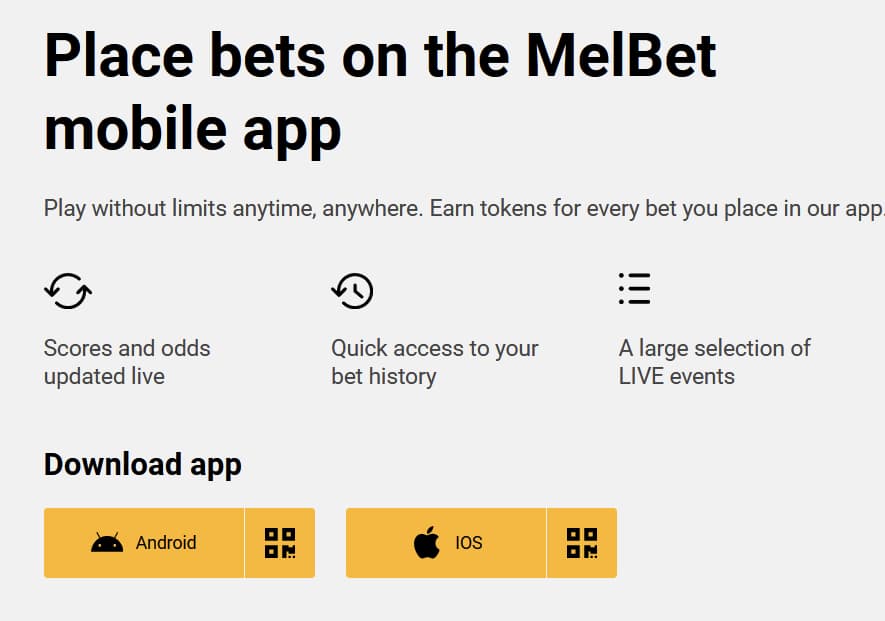 melbet app